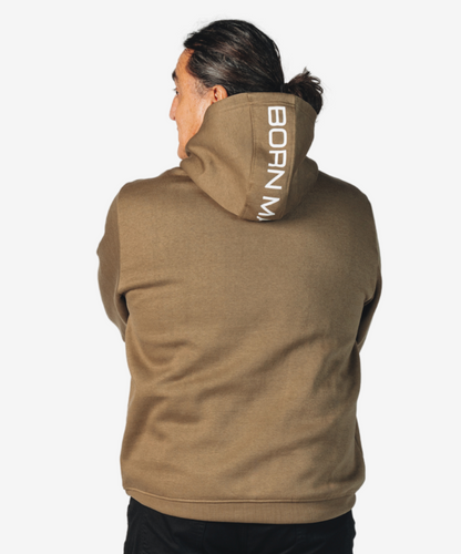 Born Maniac Unisex Moss Embossed Hoodie